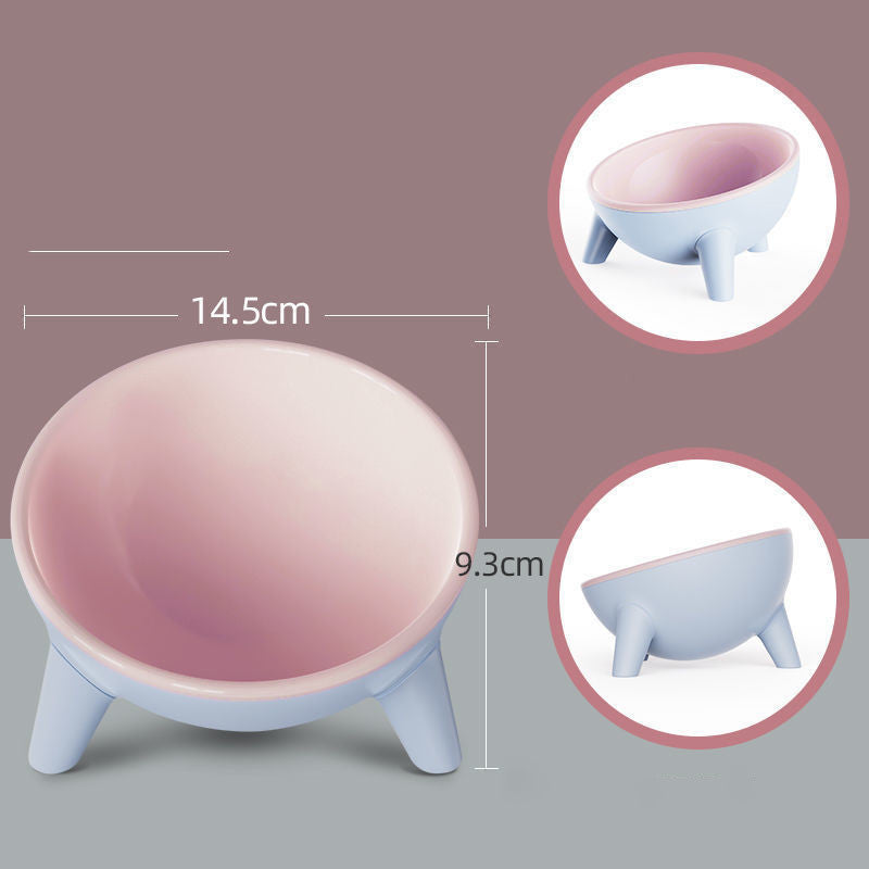 Dual Pet Feeder Bowl with Stand – For Cats, Dogs & Rabbits