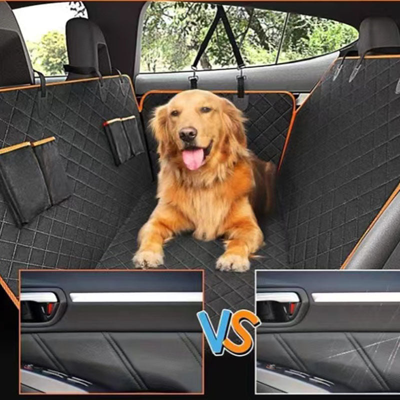 Oxford Cloth Pet Car Seat Cover – Waterproof, Anti-Dirty Rear Seat Protector