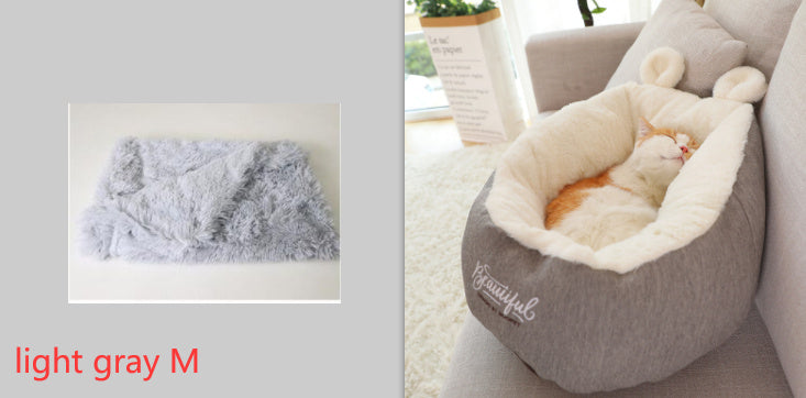 Soft and Cozy Warming Dog Bed – Sleeping Bag Cushion for Puppies and Small Pets