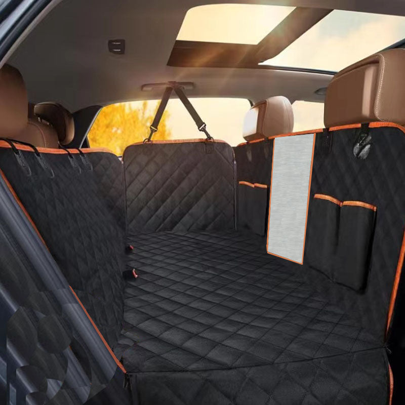 Oxford Cloth Pet Car Seat Cover – Waterproof, Anti-Dirty Rear Seat Protector