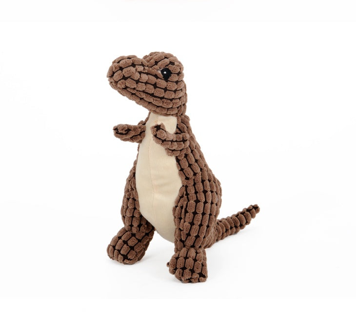 Giant Dinosaur Interactive Chew Toy for Large Dogs & Chihuahuas
