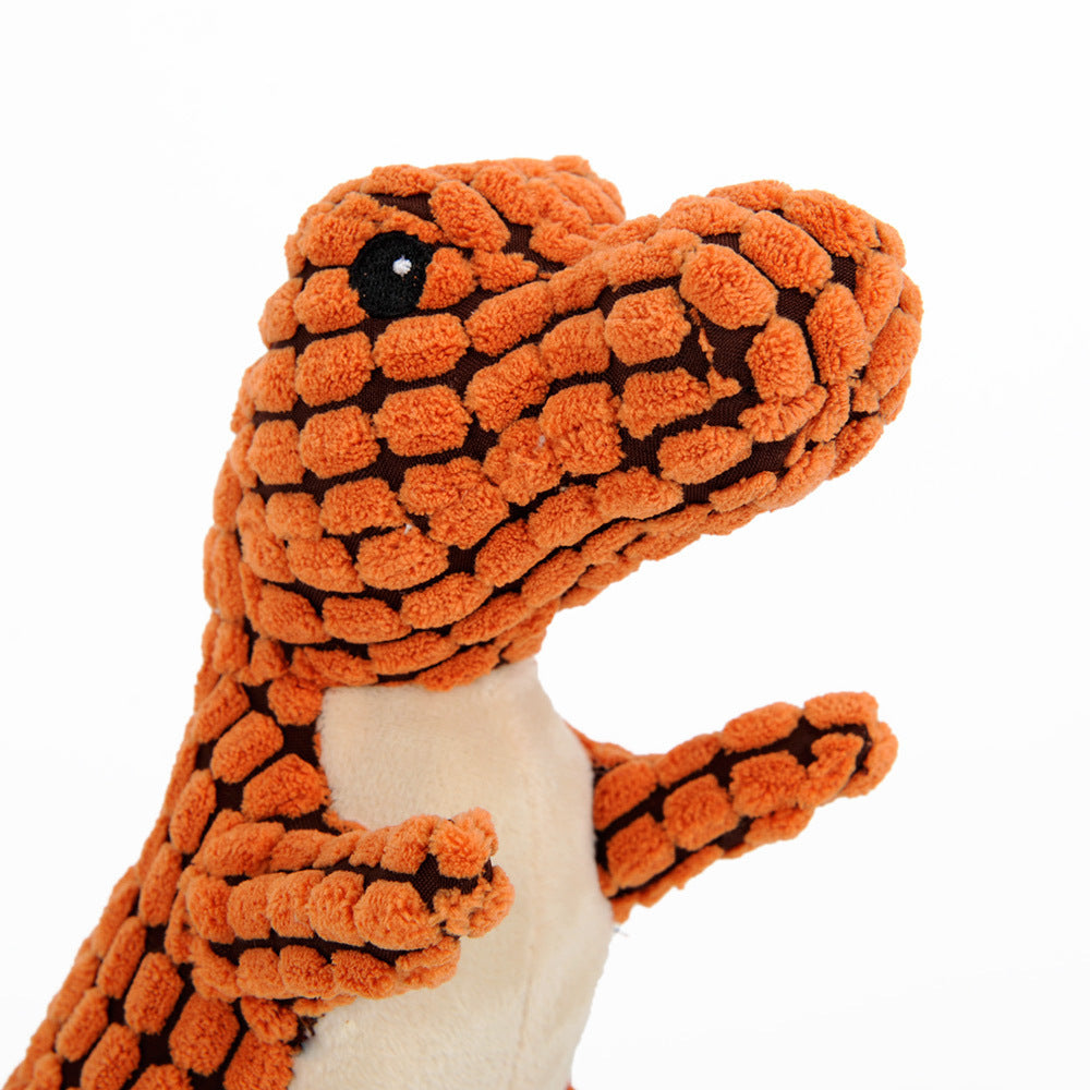 Giant Dinosaur Interactive Chew Toy for Large Dogs & Chihuahuas