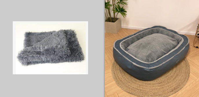 Soft and Cozy Warming Dog Bed – Sleeping Bag Cushion for Puppies and Small Pets