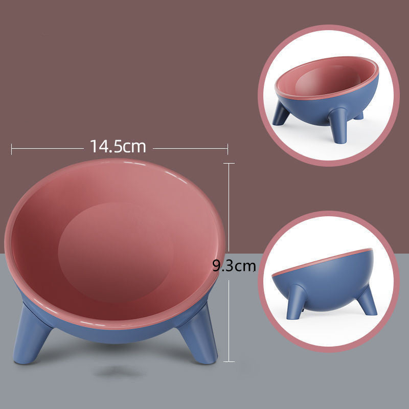 Dual Pet Feeder Bowl with Stand – For Cats, Dogs & Rabbits