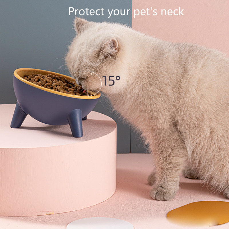 Dual Pet Feeder Bowl with Stand – For Cats, Dogs & Rabbits