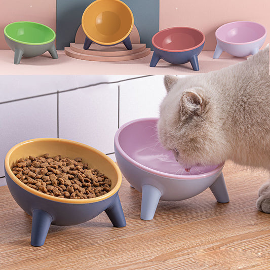 Dual Pet Feeder Bowl with Stand – For Cats, Dogs & Rabbits